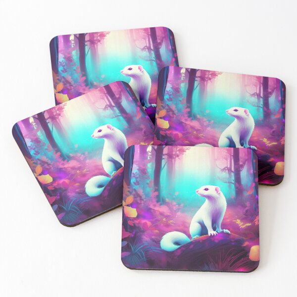 Item preview, Ferret Dreamland || Cotton Candy Fantasy Forest designed and sold by UmuuStudio.