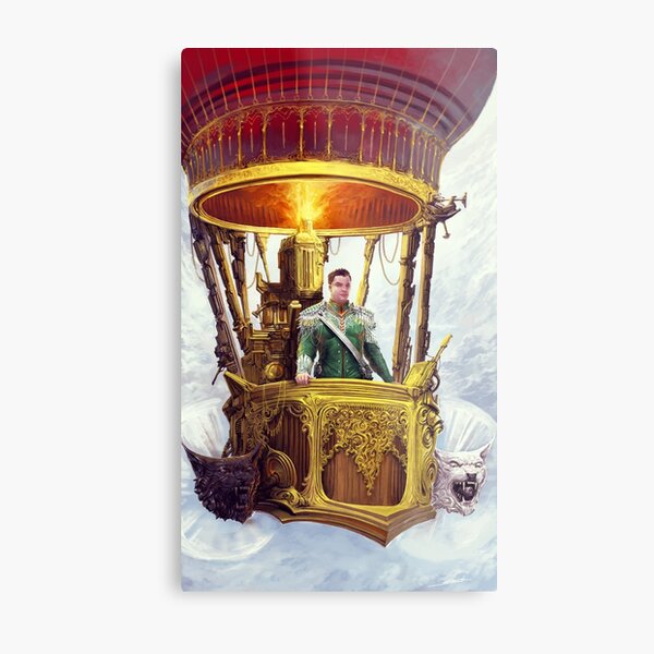 Lighter Than Air Chariot Metal Print