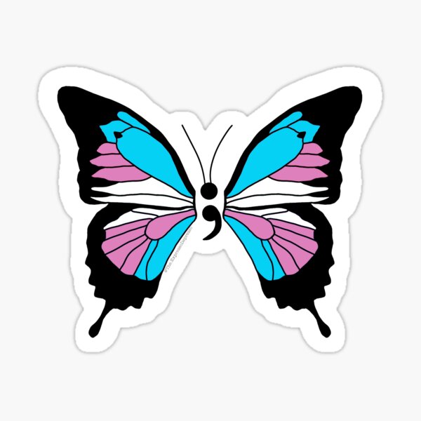 Transgender pride sticker Sticker