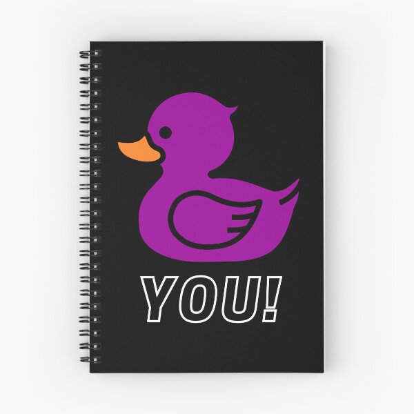 Item preview, Duck You - Patito de goma ciruela designed and sold by DavidsDucks.