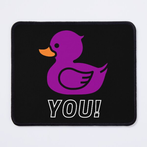 Item preview, Duck You - Plum Rubber Ducky designed and sold by DavidsDucks.