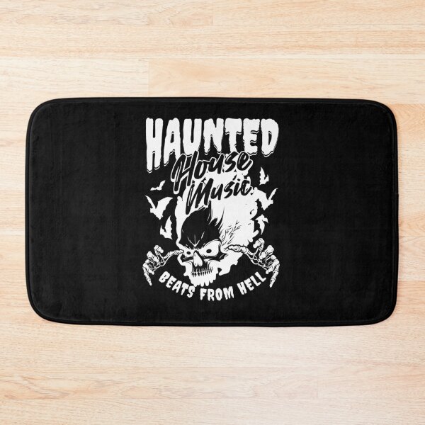 Item preview, HOUSE MUSIC  - Haunted House From Hell (white)  designed and sold by Discothreadz.