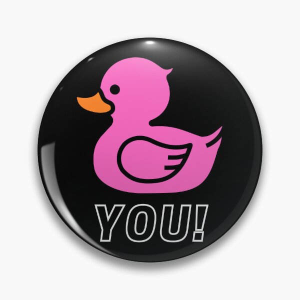 Item preview, Duck You - Patito de goma rosa designed and sold by DavidsDucks.