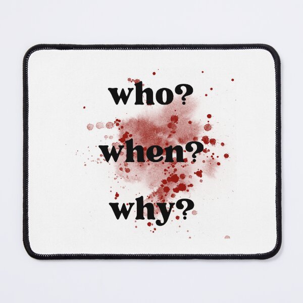 Item preview, who when why  designed and sold by ClauCollado.
