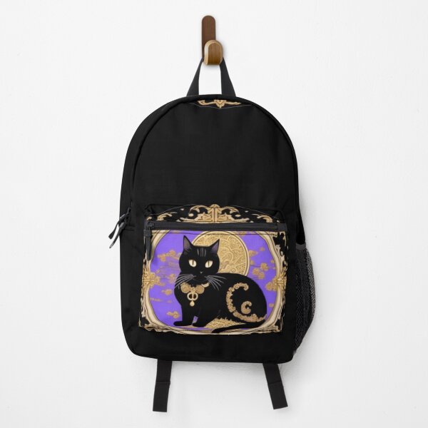 Item preview, Gold black kitty ornamental designed and sold by Roxburylane.