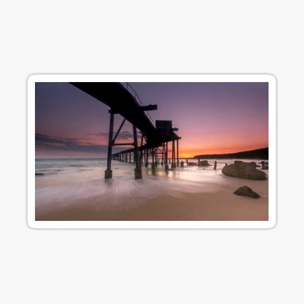 Item preview, Sunrise under the pier designed and sold by dags.