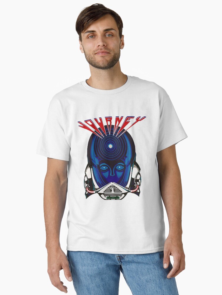 Thumbnail 1 of 7, Classic T-Shirt,  steve perry, steve perry journey, steve perry 1977 1998, steve perry vocalis, journey band designed and sold by inleig-hears.