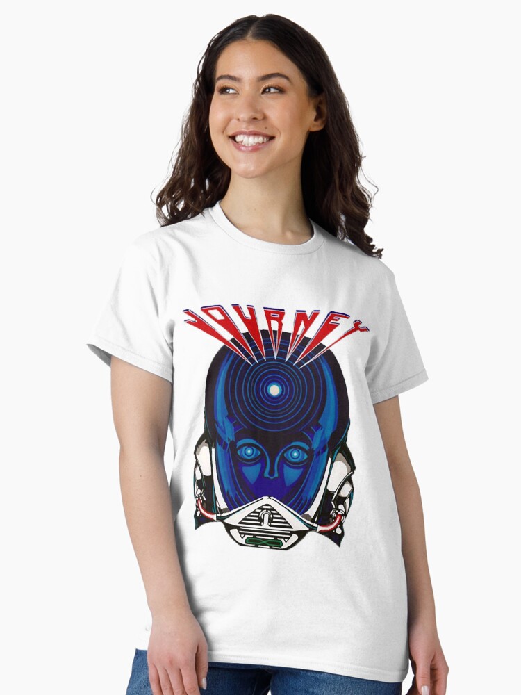 Thumbnail 2 of 7, Classic T-Shirt,  steve perry, steve perry journey, steve perry 1977 1998, steve perry vocalis, journey band designed and sold by inleig-hears.