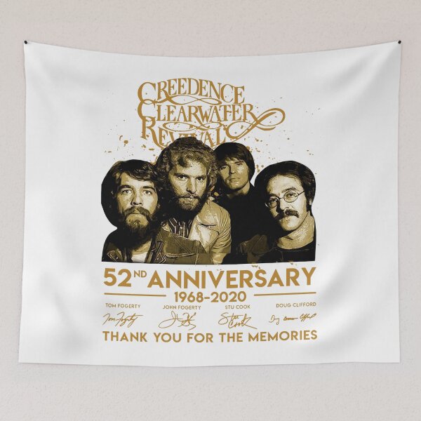 Item preview, 52 Years Creedence Clearwater Revival designed and sold by ChaiSonSaewong.