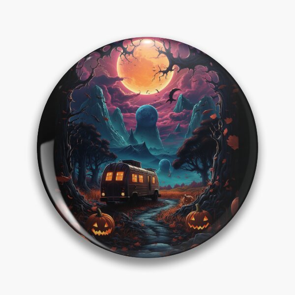 Item preview, Spooky Halloween ride, Sunset designed and sold by CosmicBlesedEye.