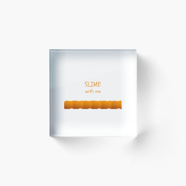 Item preview, Slime With Me (orange) designed and sold by slimegirly.