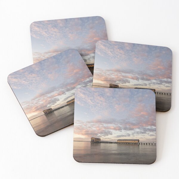 Item preview, Sunrise at Queenscliff pier designed and sold by ketut suwitra.