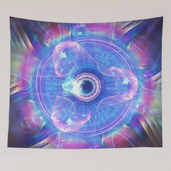 Item preview, A Glimmer in a Future Tye-Dye Vortex | Fractal Art by Douglas James designed and sold by SirDouglasFresh.