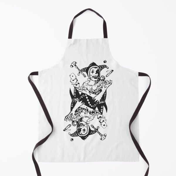 Item preview, Mesmerizing black ink clown tattoo designed and sold by InkStation24.