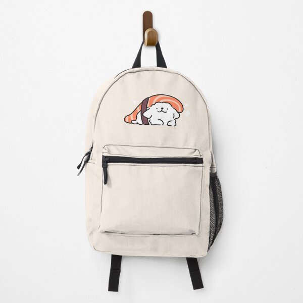 Item preview, Cute Line Puppy Maltese - Sushi Salmon designed and sold by sleepycharis.