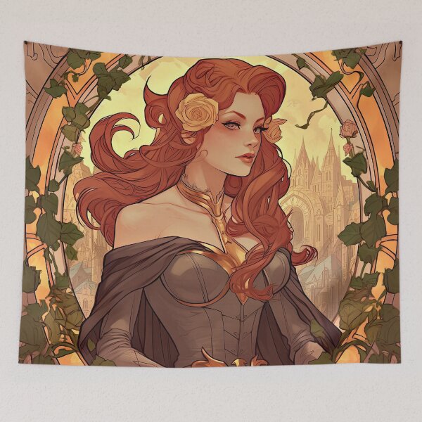 Item preview, Crime-Fighting Oracle Known As Barbara designed and sold by LeslieGrandl.