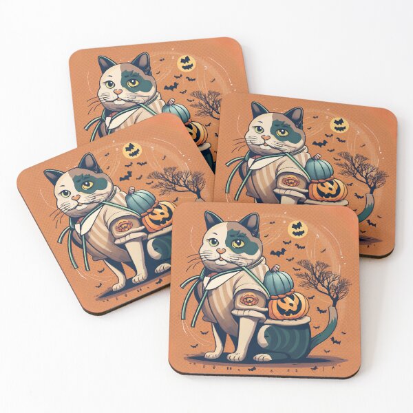 Item preview, retro cat style designed and sold by SabyDigitalArt.