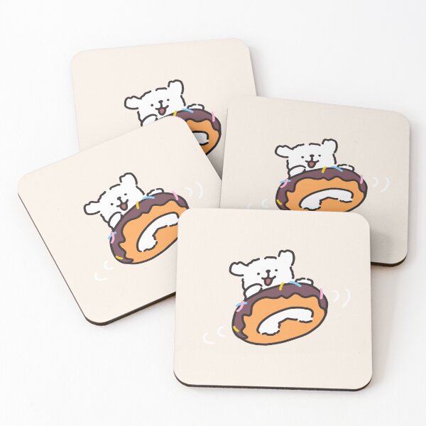 Item preview, Cute Line Puppy Maltese - Donut designed and sold by sleepycharis.
