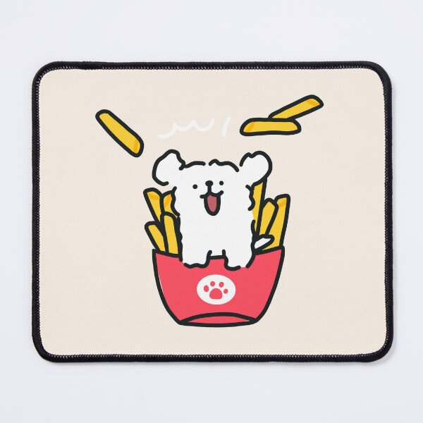 Item preview, Cute Line Puppy Maltese - French Fries designed and sold by sleepycharis.