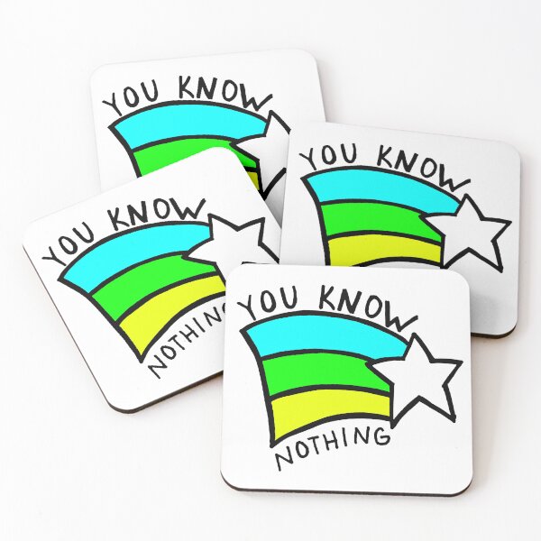 Item preview, You Know Nothing designed and sold by Lil-Bit-Batty.