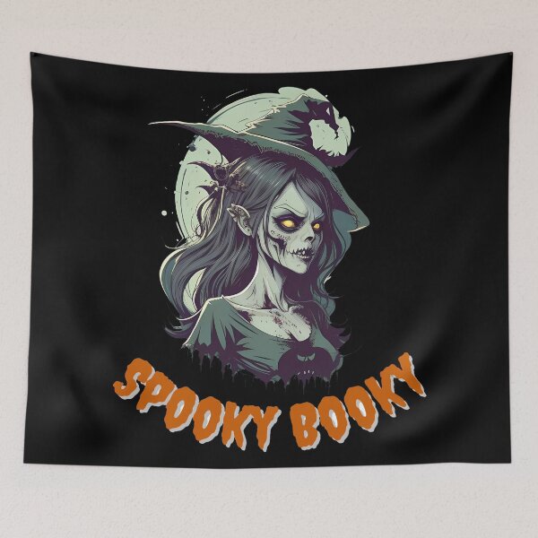 Item preview, Zombie Witchy Wicca Spooky Booky Classic Horror Movie designed and sold by Yellowriversss.