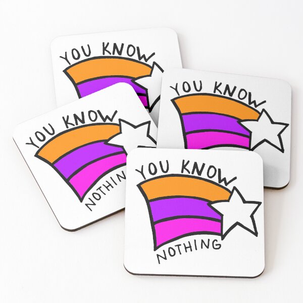 Item preview, You Know Nothing designed and sold by Lil-Bit-Batty.