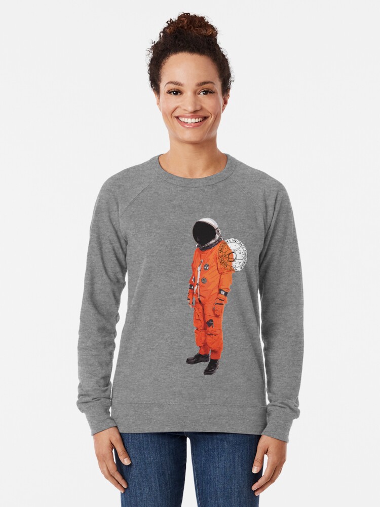 orange nasa sweatshirt