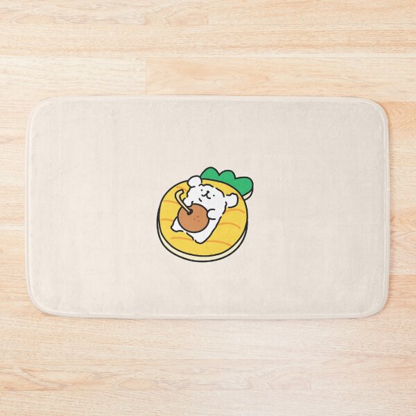 Item preview, Cute Line Puppy Maltese - Pineapple & Coconut designed and sold by sleepycharis.