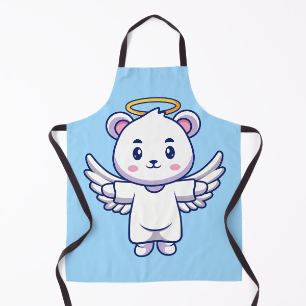 Item preview, Polar Serenity: Cute Angelic Polar Bear designed and sold by hjian8219.