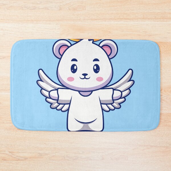 Item preview, Polar Serenity: Cute Angelic Polar Bear designed and sold by hjian8219.