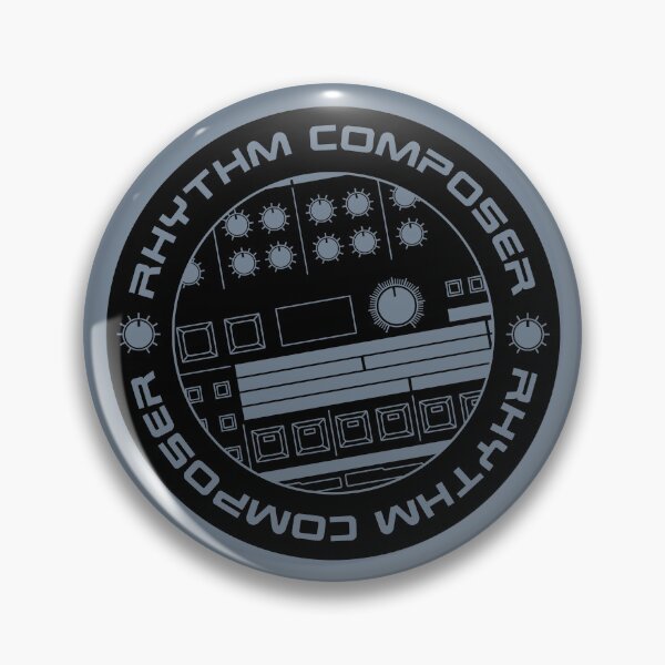 Item preview, 909 Drum Machine Black designed and sold by AtomicMalibu.