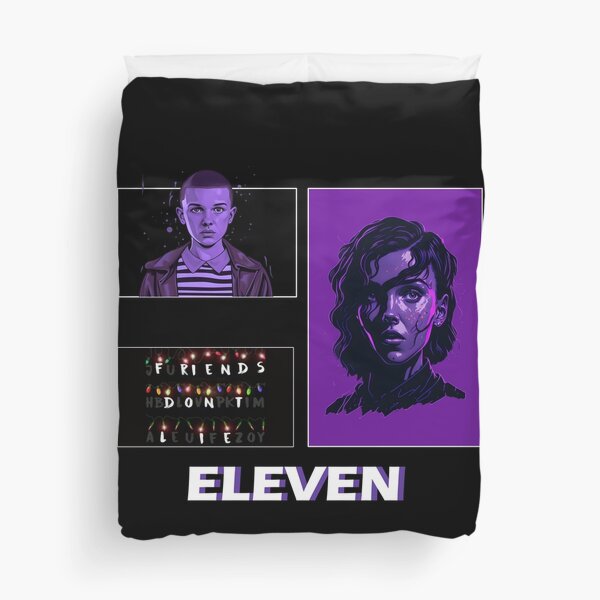 stranger things eleven Duvet Cover