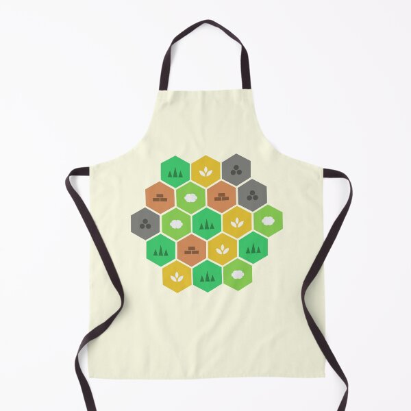Item preview, Minimalist Settlers Tile Board Games designed and sold by pixeptional.