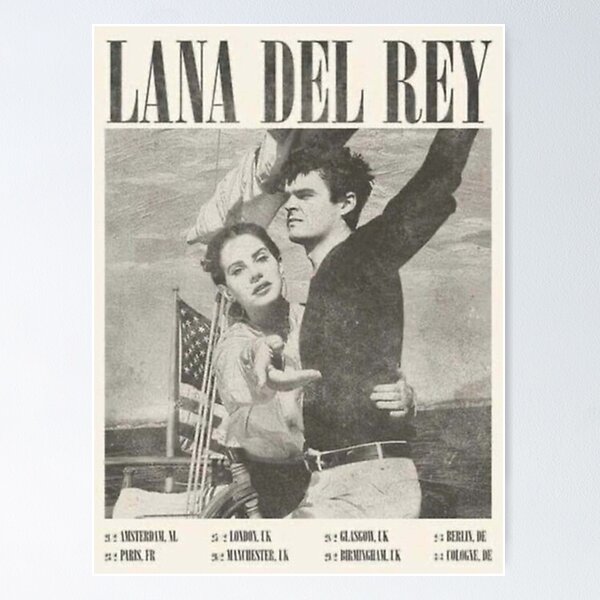 Lana Del Rey Poster Vintage Style Poster LDRP18 - Lana Del Rey Official  Store