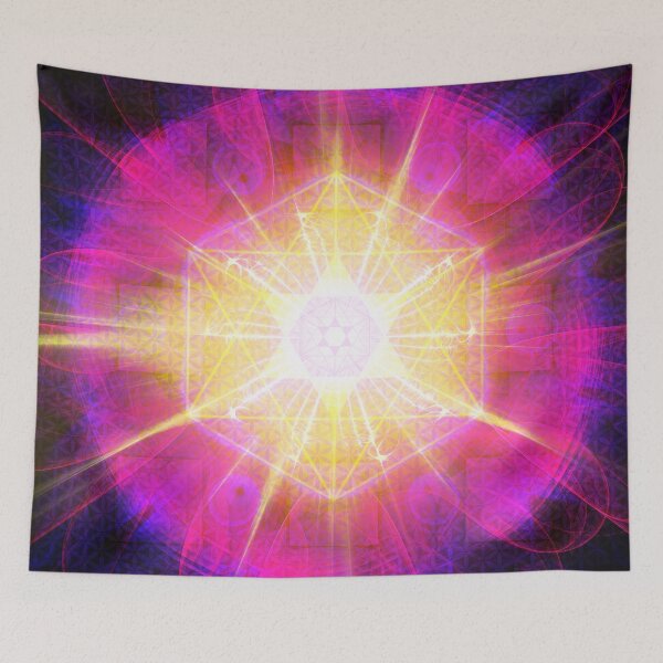 Item preview, Metatron's Fucking Sacred Rose Ship | Fractal Art by Douglas James designed and sold by SirDouglasFresh.