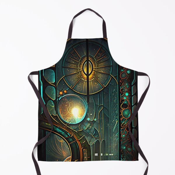Item preview, “Cyberpunk Mosaic: Futuristic Circuit Art” designed and sold by Art-Vortex-fr.