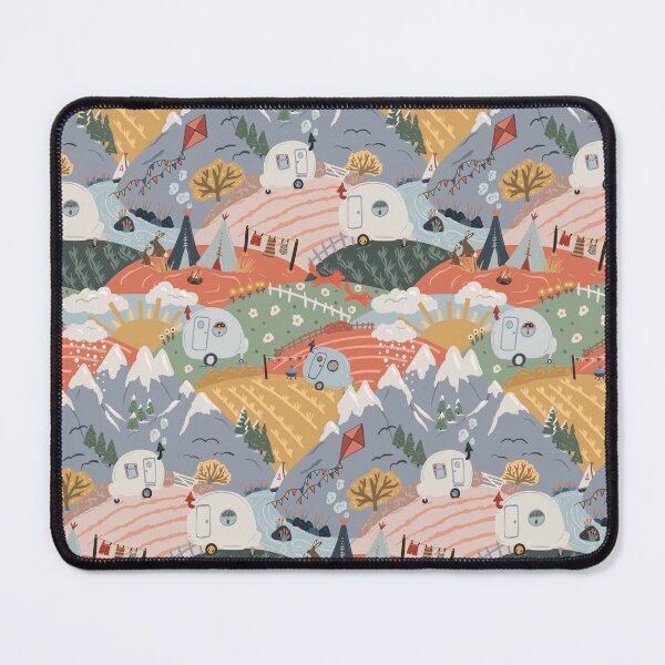 Item preview, sunshine Springs Campsite Camping Adventure  designed and sold by NattyDesigns.