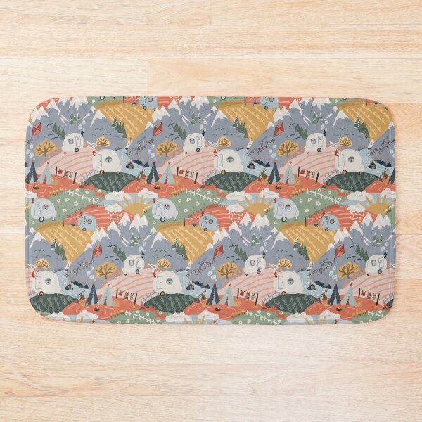 Item preview, sunshine Springs Campsite Camping Adventure  designed and sold by NattyDesigns.