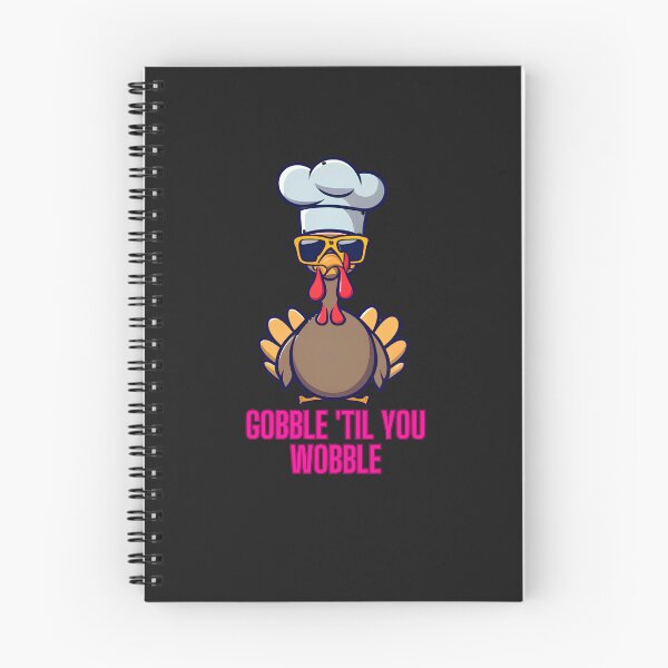 Item preview, "Gobble 'Til You Wobble: A Turkey Time Feast!" designed and sold by JAMESAMORN.