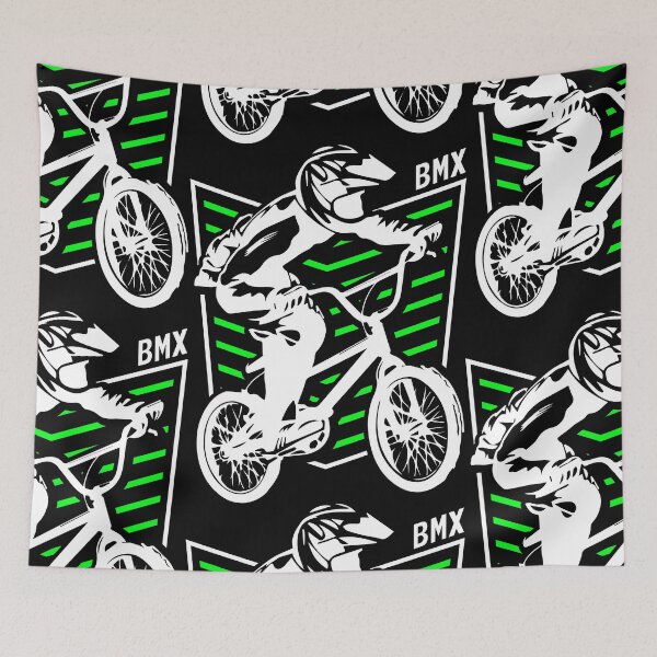 Item preview, Bmx Apparel | Retro Bmx Bike Old School Patch Green designed and sold by BabyYodaSticker.