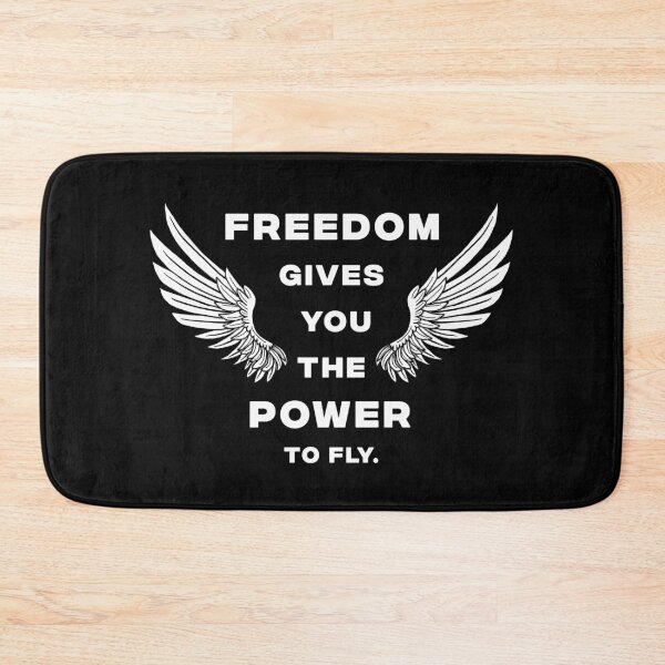 Item preview, Freedom Gives You The Power To Fly. designed and sold by Mahesh95singh.