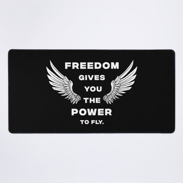 Item preview, Freedom Gives You The Power To Fly. designed and sold by Mahesh95singh.