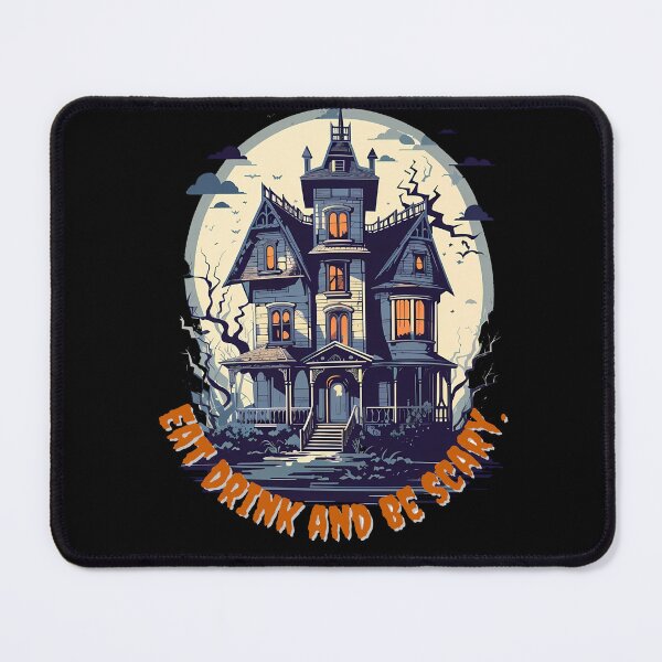 Item preview, Eat Drink Scary Haunted House Party Halloween  designed and sold by Yellowriversss.