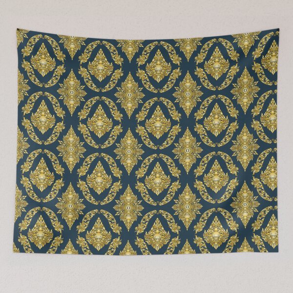 Item preview, Gold luxury Thai Traditional pattern. designed and sold by MusixT-Shirt.