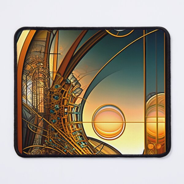 Item preview, “Cyberpunk Mosaic: Futuristic Circuit Art” designed and sold by Art-Vortex-fr.