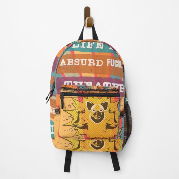 Item preview, life is absurd and theaterand the pig knows it designed and sold by creativaweb.