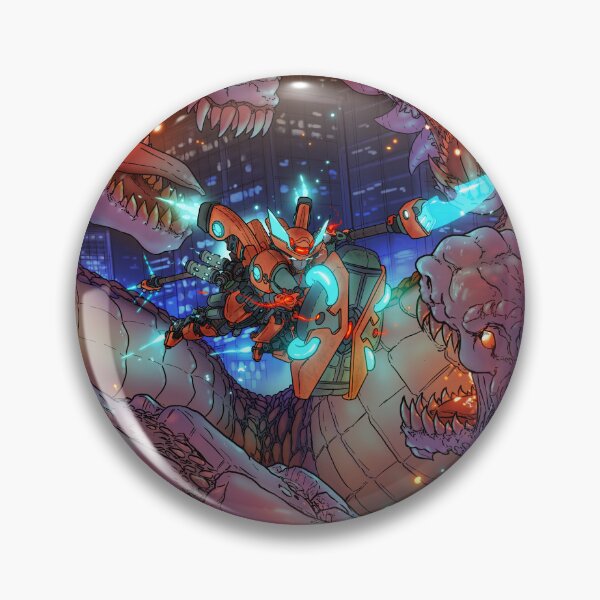 Item preview, Robot vs Monster  designed and sold by GoblinCommander.