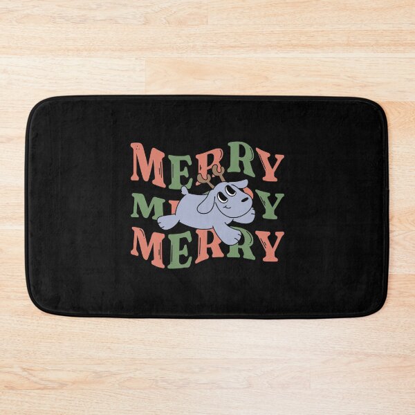 Item preview, Merry xmas cute reindeer dog groovy retro vintage Christmas matching family  designed and sold by TNwandesignart.