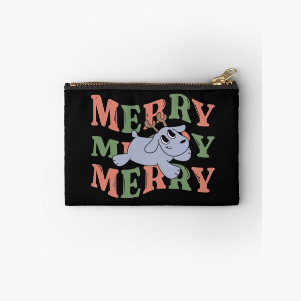 Item preview, Merry xmas cute reindeer dog groovy retro vintage Christmas matching family  designed and sold by TNwandesignart.