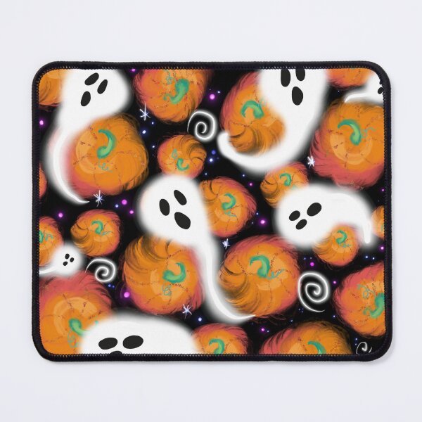Item preview, Haunted ghost Halloween pumpkin patch designed and sold by ookaiyah.